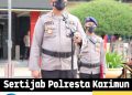 Upacara Serah Terima Pejabat Polres Karimun Dipimpin Langsung Oleh Kapolres