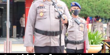Upacara Serah Terima Pejabat Polres Karimun Dipimpin Langsung Oleh Kapolres