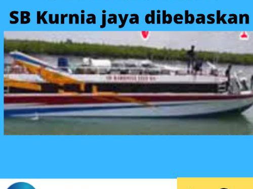 SIB kedaluwarsa,Kapal SB Kurnia Jaya Dilepaskan Kembali 