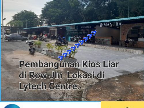 Row Jalan Kawasan Lytech dikomersilkan