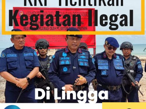 KKP Hentikan Kegiatan Ilegal Di Lingga