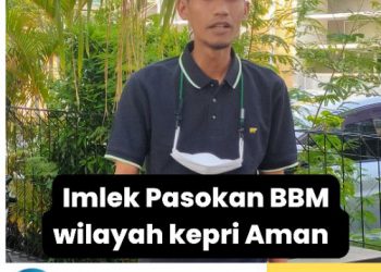 Pasokan BBM Aman Menjelang Imlek Untuk Wilayah Kepri