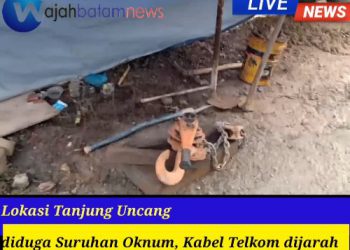 Diduga Ada Oknum Dibalik Penjarahan Kabel Telkom