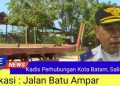 Bahu Jalan Jadi Lahan Parkir Chasis Trailer