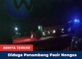 Diduga Penambang Pasir Nongsa Dikelola Oknum Aparat