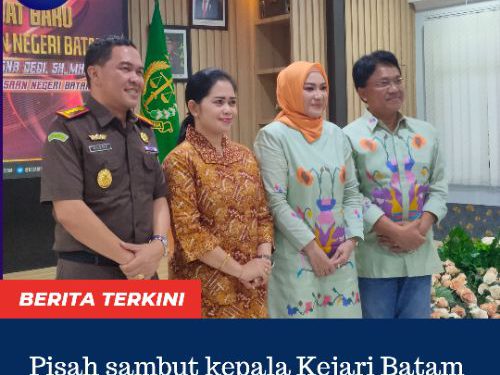 Jajaran Kejari Batam Sambut kepala Kejari Yang Baru
