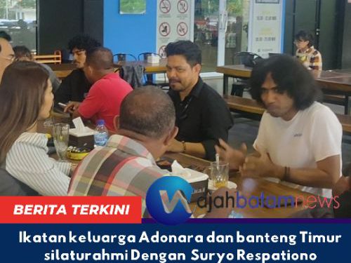 Ikatan keluarga Adonara dan banteng Timur silaturahmi Dengan Suryo Respationo