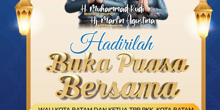 Rudi Ajak Masyarakat Batam Buka Bersama