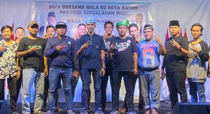 Kordinator Barisan relawan 02 Batam Ajak Bersatu Kembali Demi Membangun Indonesia Pasca Pemilu