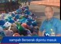 Sampah Berserak Menutupi Ruas Jalan,warga Tanjung Uma Jadi Korban 