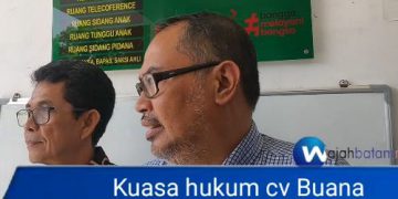 Edi Ginting,SH Gugat Bea Cukai Batam Atas Tuntutan Hukum Sepihak