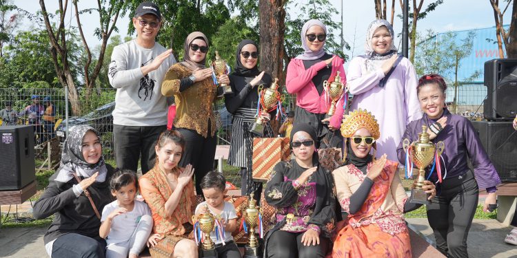 BP Batam Gelar Senam Pound Fit di Taman Kolam Sekupang