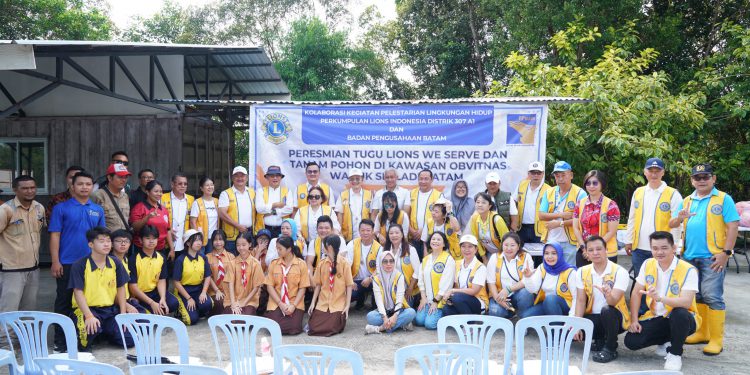 Dalam Rangka Pelestarian Lingkungan BP Batam Lakukan Penghijauan
