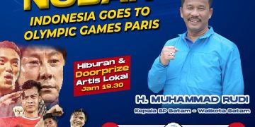 Piala Asia U-23, BP Batam dan Pemko Batam Gelar Nobar di Indoor Sport Hall Temenggung Abdul Jamal Batam