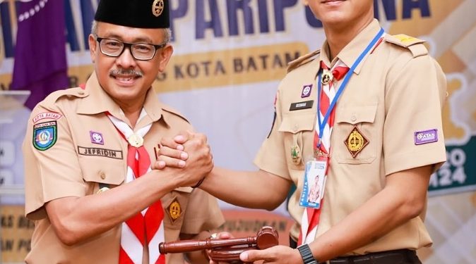 Ketua Kwarcab Pramuka Jefridin Buka Kegiatan Sidang ParipurnaTahun 2024