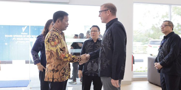 Kepala BP Batam Hadir Bersama Menteri Pertahanan RI Dalam Peresmian Gedung Ketiga PT. Volex Indonesia