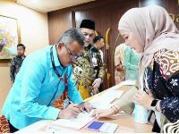 Sekda Batam Hadiri RUPS Luar Biasa PT Bank Riau Kepri Syariah, Bahas Penetapan Pimpinan Baru