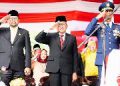 Degan Penuh Hikmat Jefridin Ikuti Upacara HUT RI Ke-79