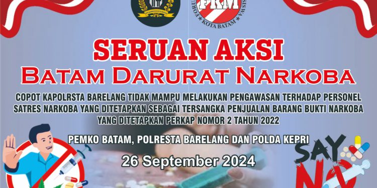 Batam Darurat Narkoba