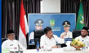 Sekda Batam Dampingi Wali Kota Terima Kunjungan Kerja PPUU DPD RI