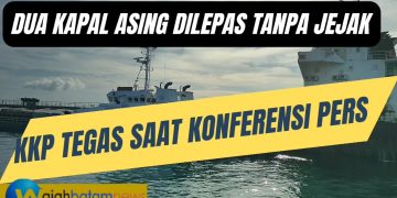 Misteri Dilepasnya Dua Kapal Asing ,diduga Curi Pasir Laut kepri