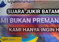 Jukir Batam,kami Bukan Preman, Kami Hanya Ingin Hidup