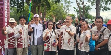 Anggota DPRD Batam Hery Herlangga, menghadiri pembukaan Batamindo Annual Games