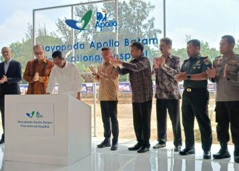 Anggota DPRD Kota Batam, Yefri, hadiri Seremoni Peletakan Batu Pertama Pembangunan RS MABIH