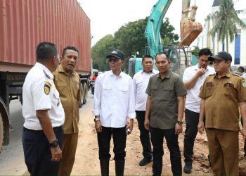 Amsakar Tancap Gas Tuntaskan Banjir Simpang Helm