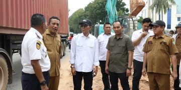 Amsakar Tancap Gas Tuntaskan Banjir Simpang Helm