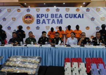 Sindikat Narkoba, Emas, dan iPhone Bekas Digulung Bea Cukai Batam 