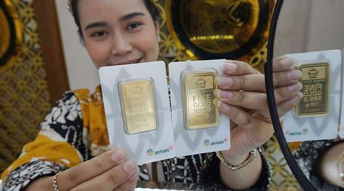 Emas Antam Meroket Rp 13.000/Gram, Sentuh Rp 2.589.000 Jumat Ini