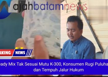 Kualitas Ready Mix Tidak Sesuai Pesanan, PT BRT DiGugat Konsumen
