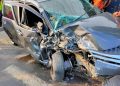 Dua Mobil Adu Banteng di Wates-Yogya, 7 Terluka
