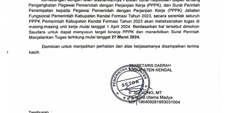 Panduan wajib download! Cara ambil SPMT dan PK PPPK paruh waktu di aplikasi Rumah ASN BKD Jatim