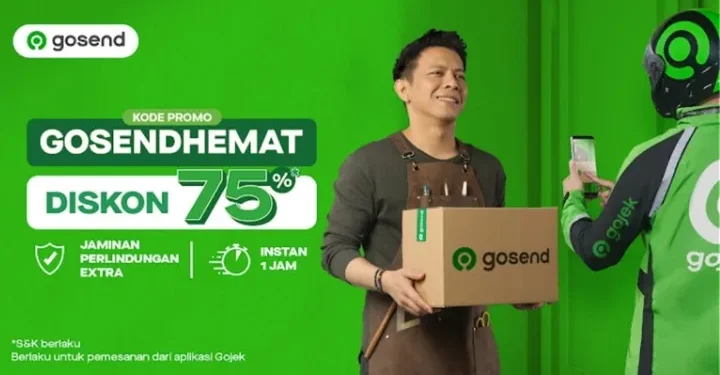 Kode Promo Grab/Gojek 18 Jan: Diskon Kirim Barang 90%!