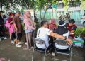 Foto: Antusiasme warga ikut cek kesehatan gratis di CFD Bekasi