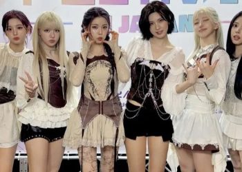 Tuai prestasi baru, NMIXX raih kemenangan ke-10 untuk karyanya, Blue Valentine, di acara Music Bank