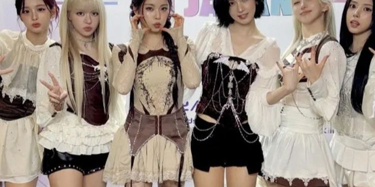 Tuai prestasi baru, NMIXX raih kemenangan ke-10 untuk karyanya, Blue Valentine, di acara Music Bank