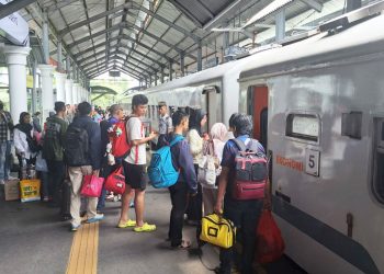 23 Ribu Penumpang KA Arungi Arus Balik Nataru 2026 ke Surabaya
