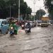 Banjir PGC Lumpuhkan Jalan Raya Bogor