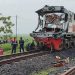 Kereta Menoreh Ringsek dan Anjlok Akibat Tabrak Truk Tangki Air di Cirebon