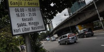 Ganjil genap tetap berlaku hari ini, 31 Desember