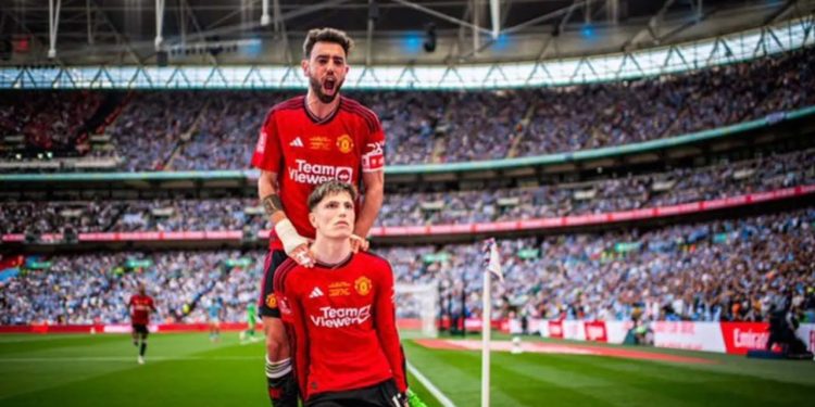 Mbuemo Puji Umpan Brilian Fernandes Usai MU Taklukkan City