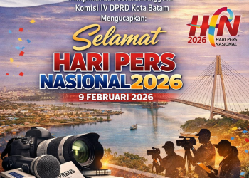 Komisi IV DPRD Kota Batam Mengucapkan Hari Per Nasional
