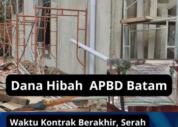 6,13  Miliar Mengalir, Gedung Intelkam Polresta Barelang Molor: Progres Baru 50 Persen
