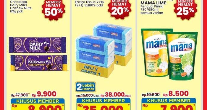 Promo Hemat Indomaret: Cadbury Rp 12.500, Tropical Rp 40.900